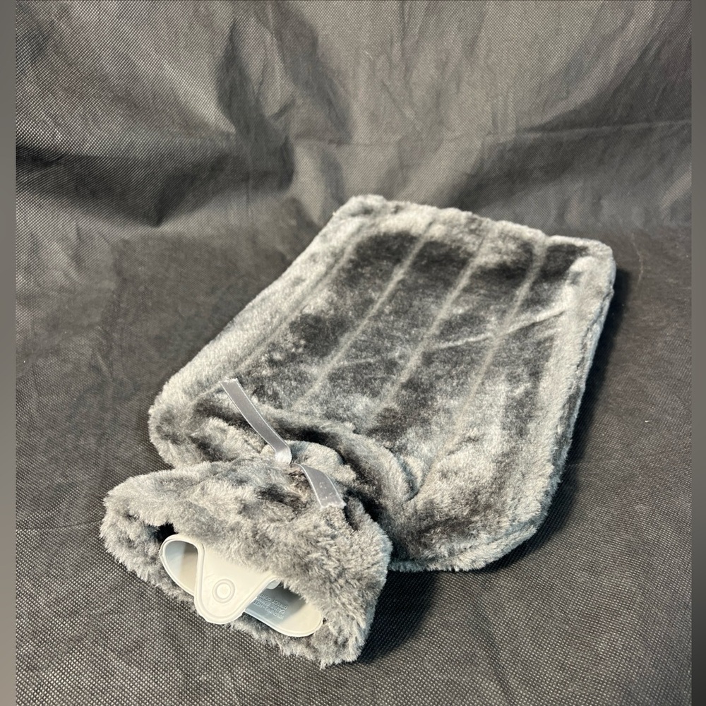 Voila Gray Faux Fur Hot Water bag
